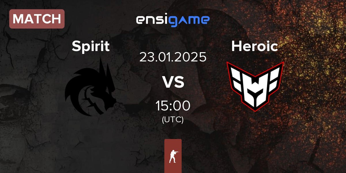 Match Team Spirit Spirit vs Heroic | 23.01