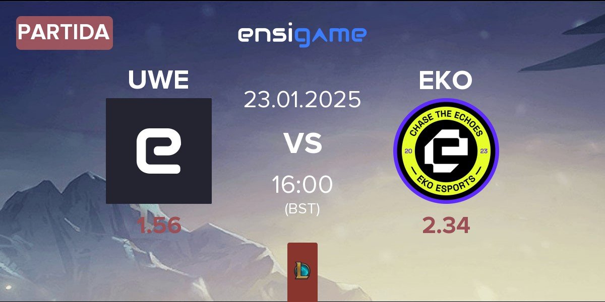 Partida Underworld Esports UWE vs EKO Academy EKO | 23.01