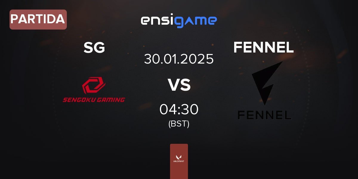 Partida Sengoku Gaming SG vs FENNEL | 30.01