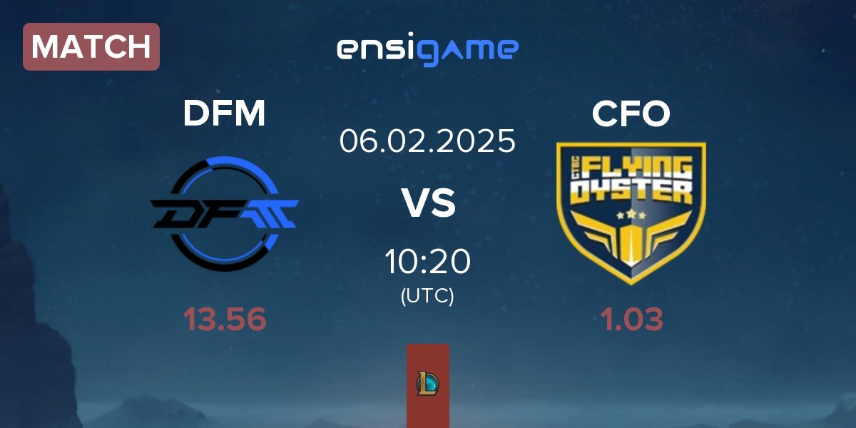 Match DetonatioN FocusMe DFM vs CTBC Flying Oyster CFO | 06.02