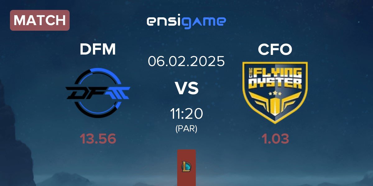 Match DetonatioN FocusMe DFM vs CTBC Flying Oyster CFO | 06.02