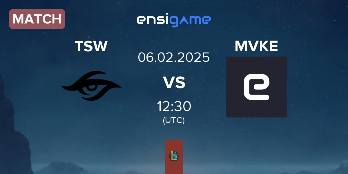 Match Team Secret Whales TSW vs MGN Vikings Esports MVKE | 06.02