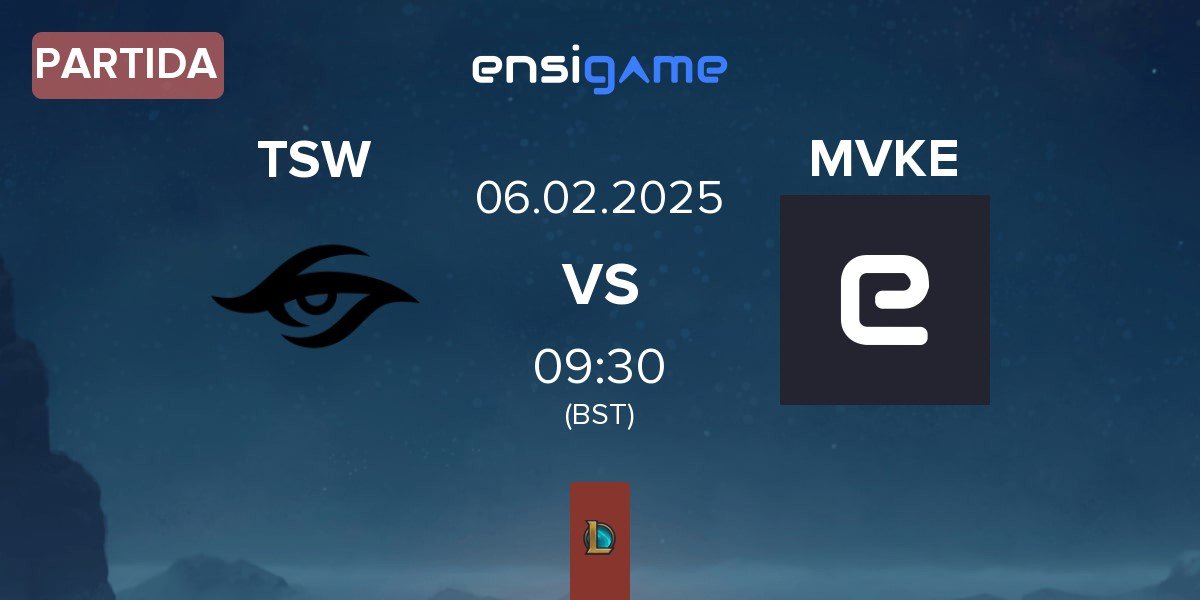 Partida Team Secret Whales TSW vs MGN Vikings Esports MVKE | 06.02