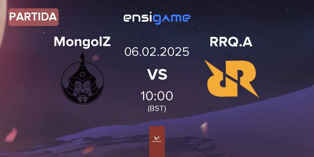 Partida The MongolZ MongolZ vs Rex Regum Qeon Academy RRQ.A | 06.02