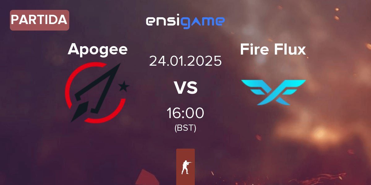 Partida Apogee vs Fire Flux Esports Fire Flux | 24.01