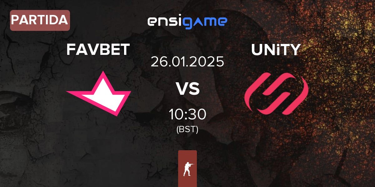 Partida FAVBET Team FAVBET vs UNiTY Esports UNiTY | 26.01