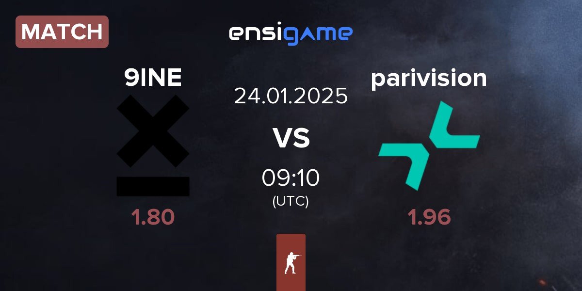 Match 9INE vs PARIVISION parivision | 24.01