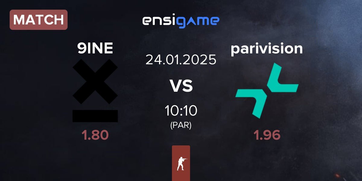 Match 9INE vs PARIVISION parivision | 24.01