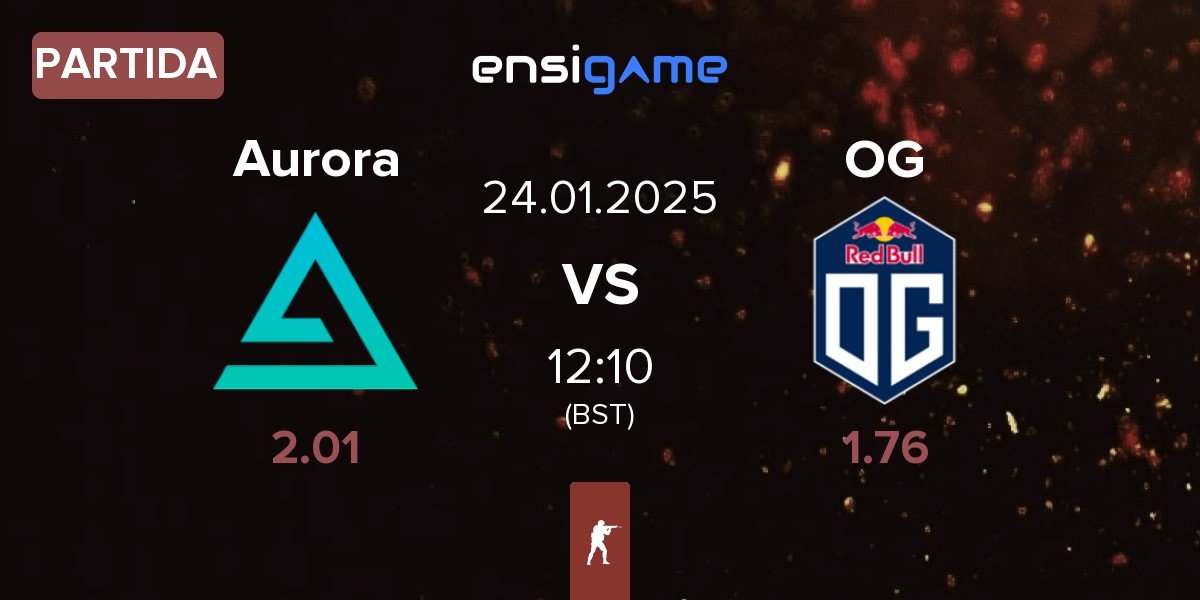 Partida Aurora Gaming Aurora vs OG Gaming OG | 24.01