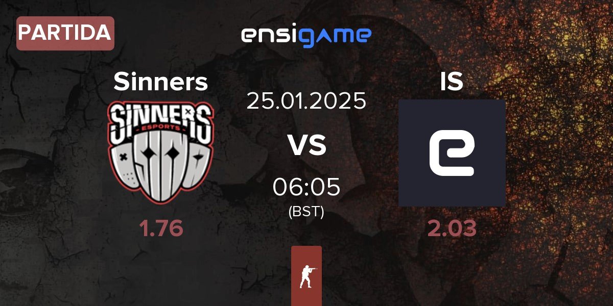 Partida Sinners Esports Sinners vs Iberian Soul IS | 25.01