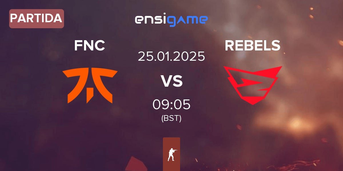 Partida Fnatic FNC vs Rebels Gaming REBELS | 25.01