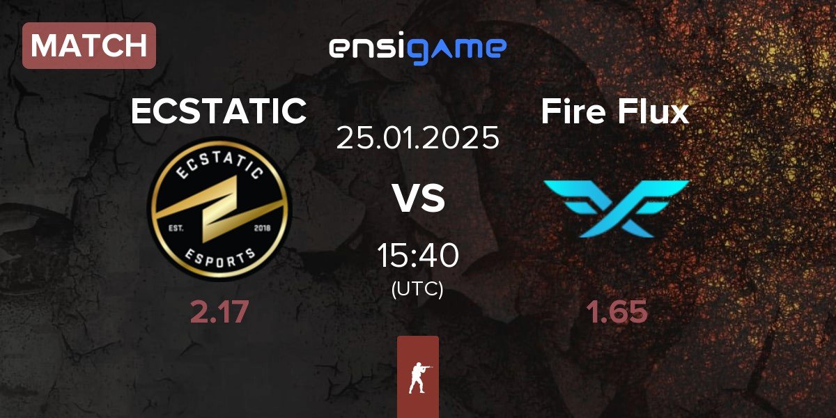 Match ECSTATIC vs Fire Flux Esports Fire Flux | 25.01