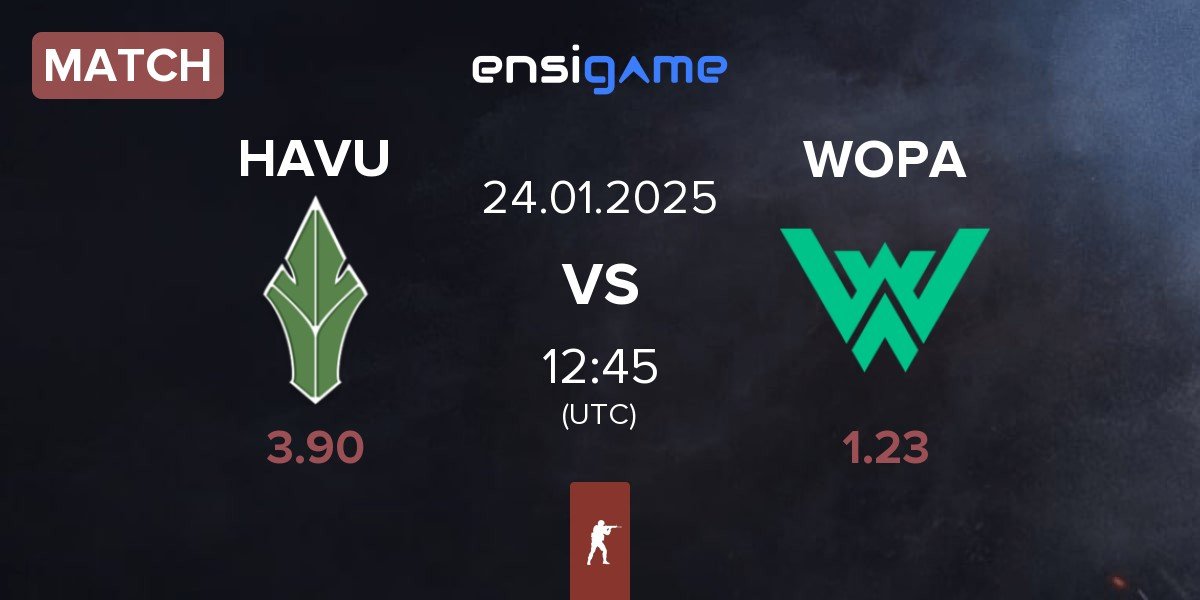 Match HAVU Gaming HAVU vs WOPA Esport WOPA | 24.01