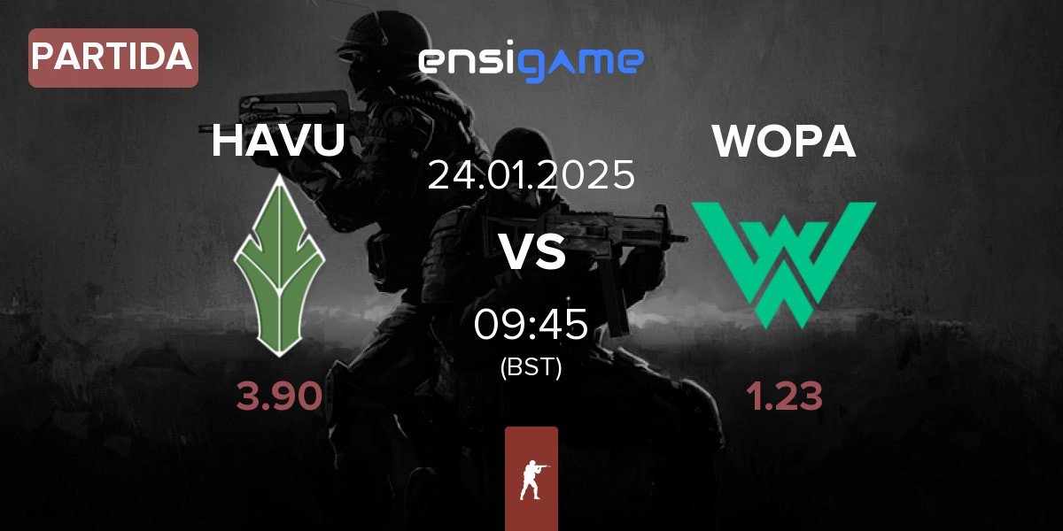 Partida HAVU Gaming HAVU vs WOPA Esport WOPA | 24.01