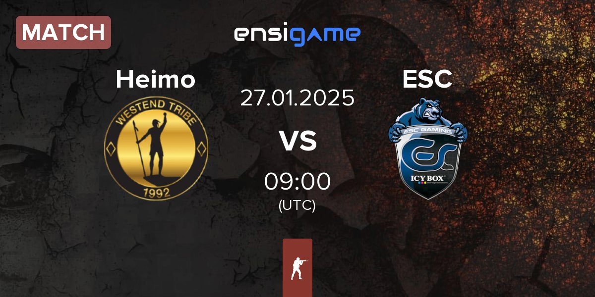 Match Heimo Esports Heimo vs ESC Gaming ESC | 27.01