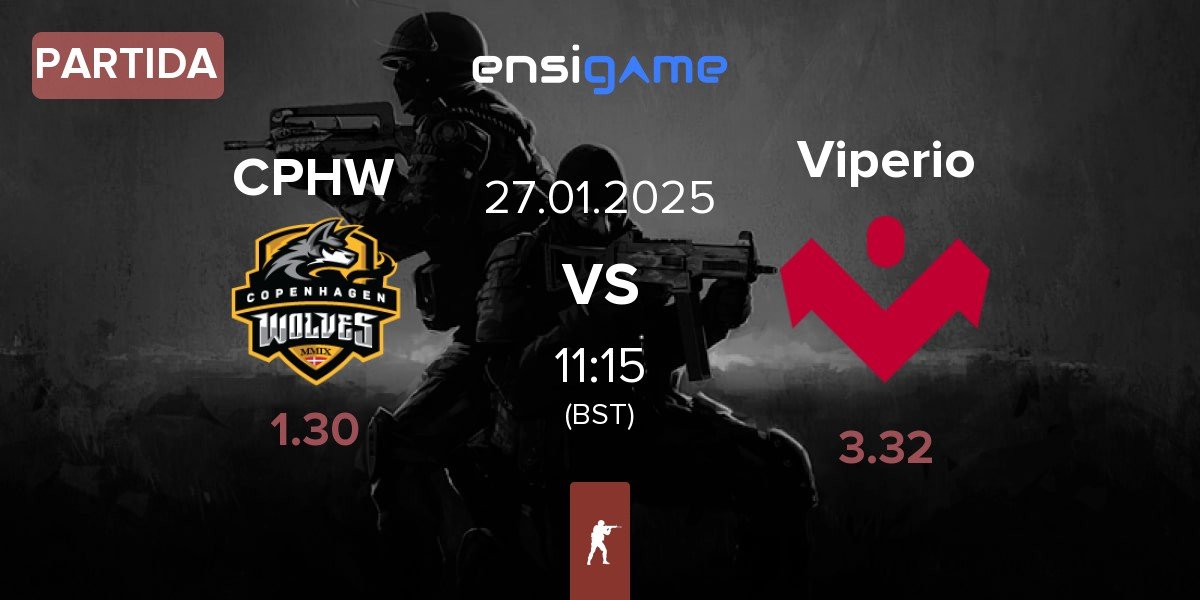 Partida Copenhagen Wolves CPHW vs Viperio | 27.01