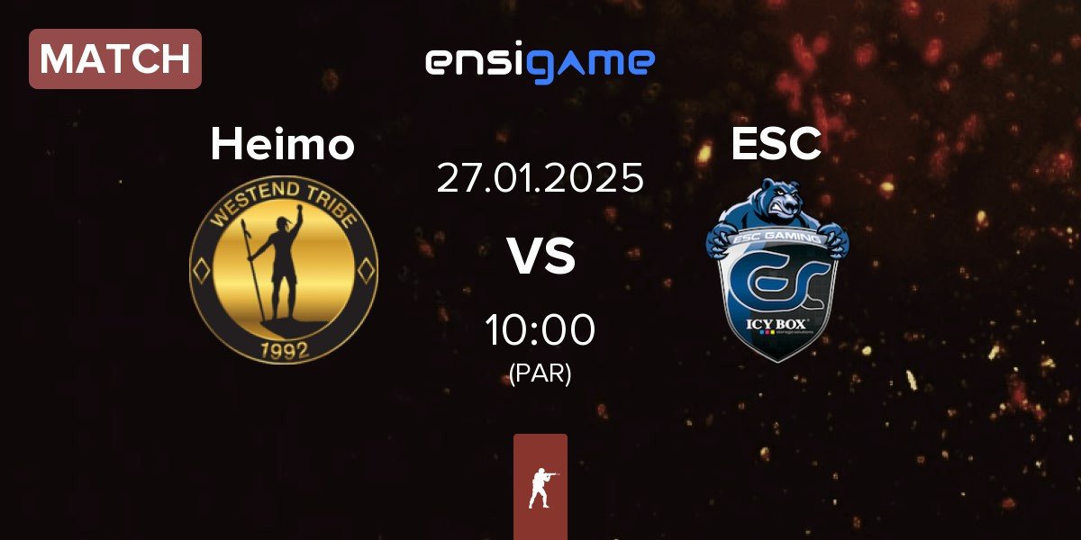 Match Heimo Esports Heimo vs ESC Gaming ESC | 27.01