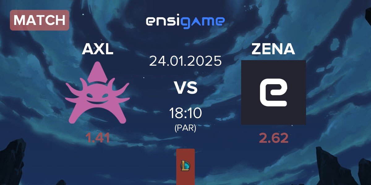 Match Axolotl AXL vs Zena Esports ZENA | 24.01