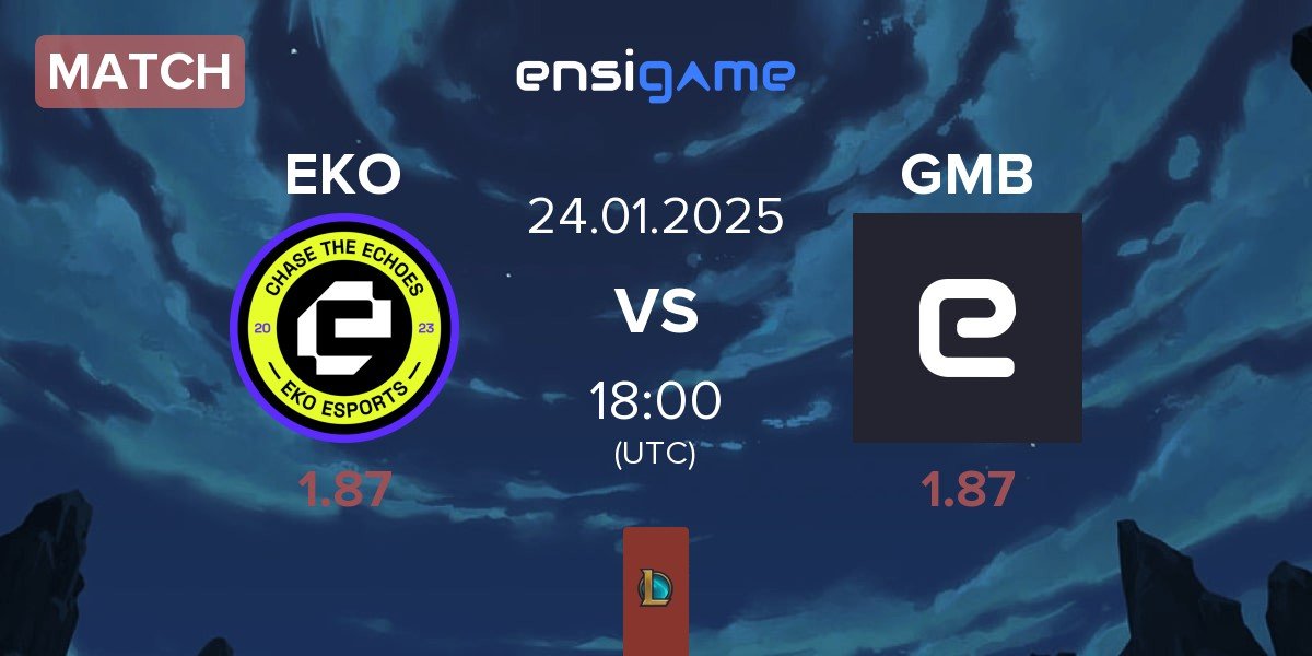 Match EKO Academy EKO vs GMBLERS ESPORTS GMB | 24.01