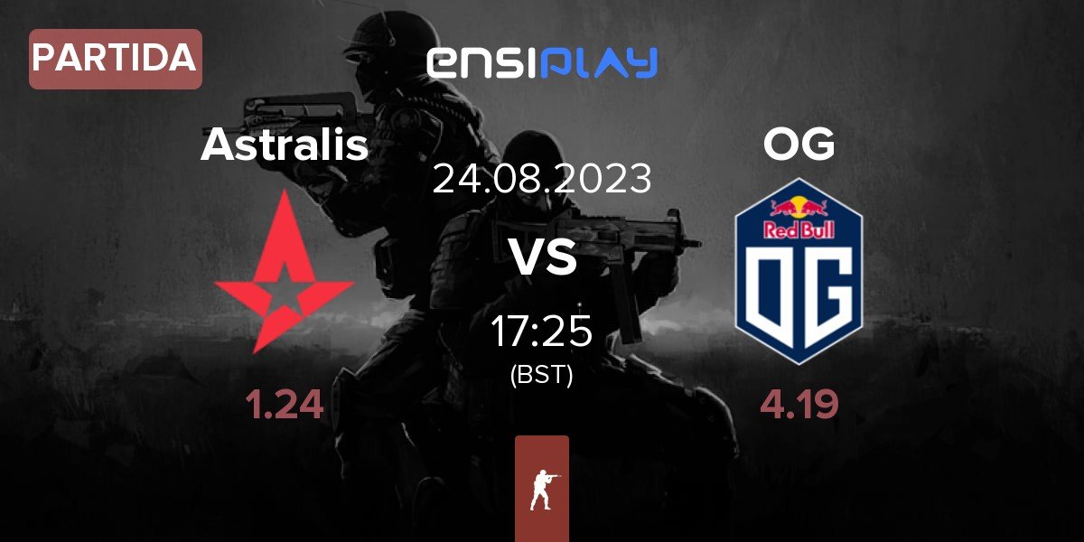 Partida Astralis vs OG Gaming OG | 24.08