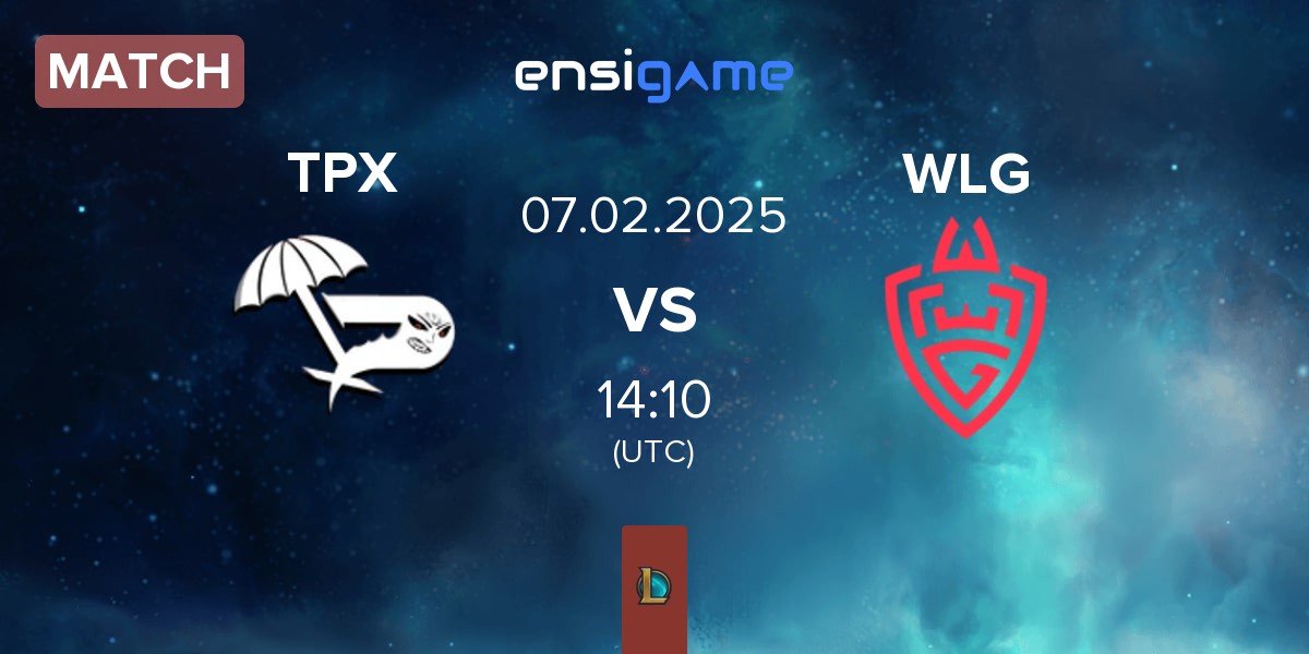 Match Team Paradox TPX vs WLGaming Esports WLG | 07.02