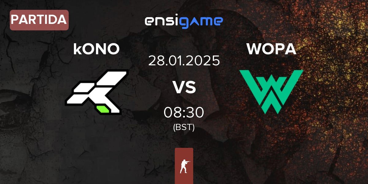 Partida kONO.ECF kONO vs WOPA Esport WOPA | 28.01