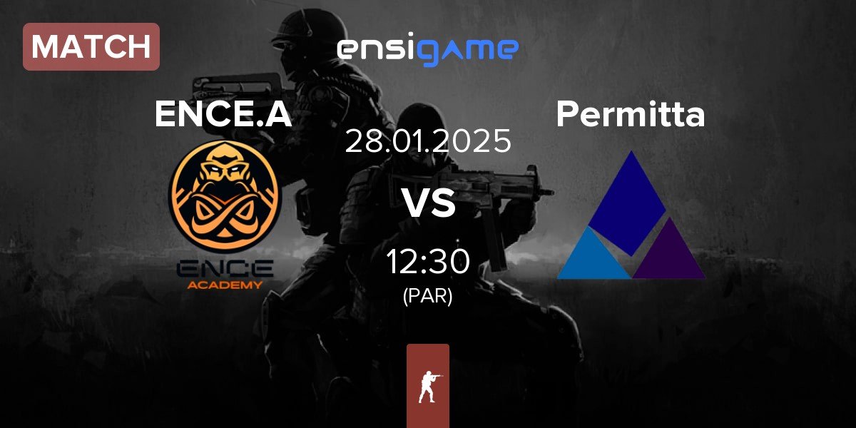 Match ENCE Academy ENCE.A vs Permitta Esports Permitta | 28.01