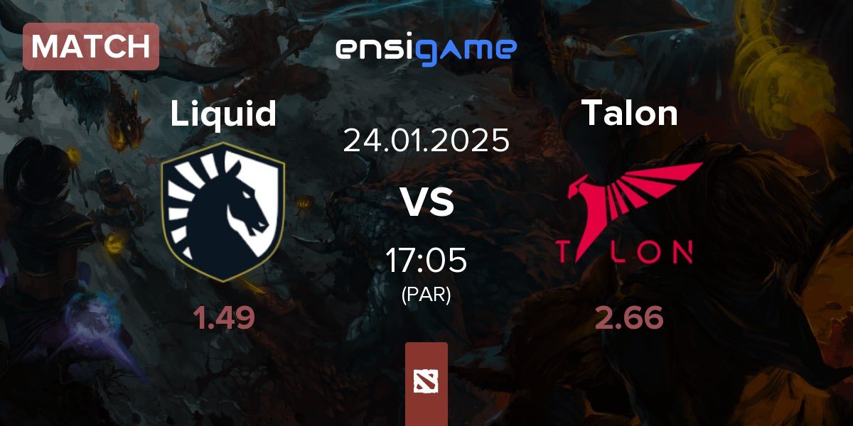 Match Team Liquid Liquid vs Talon Esports Talon | 24.01