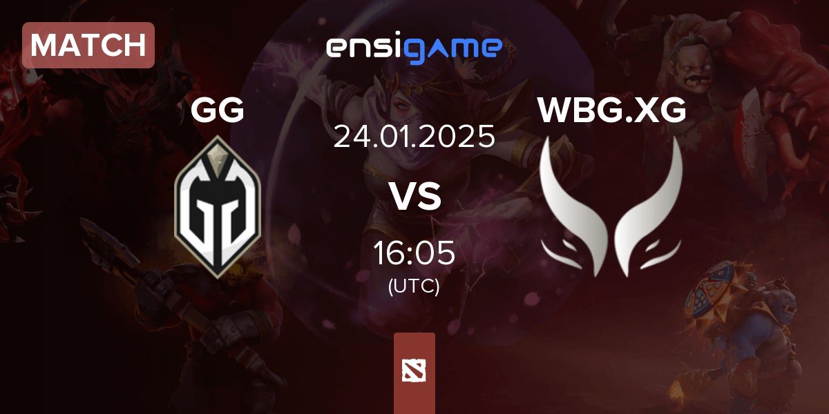 Match Gaimin Gladiators GG vs Xtreme Gaming WBG.XG | 24.01