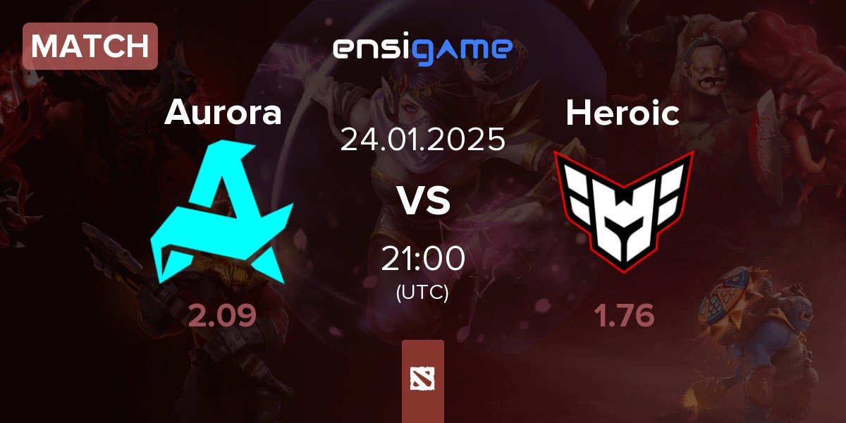 Match Aurora vs Heroic | 24.01