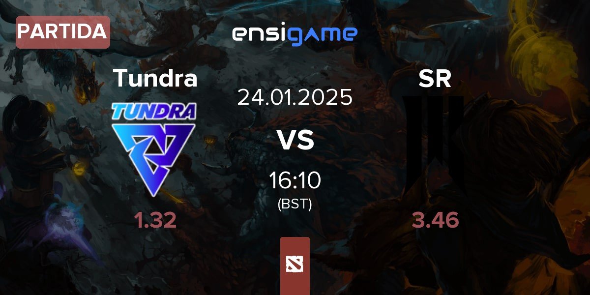 Partida Tundra Esports Tundra vs Shopify Rebellion SR | 24.01