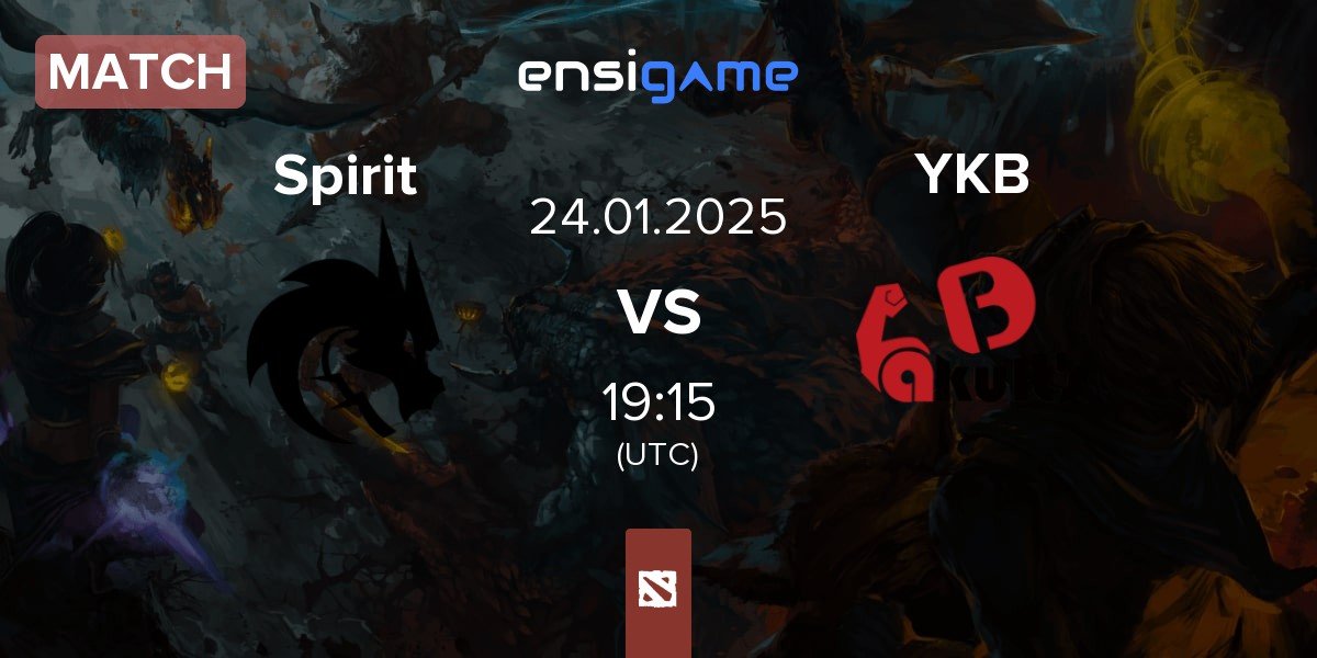 Match Team Spirit Spirit vs Yakult's Brothers YKB | 24.01