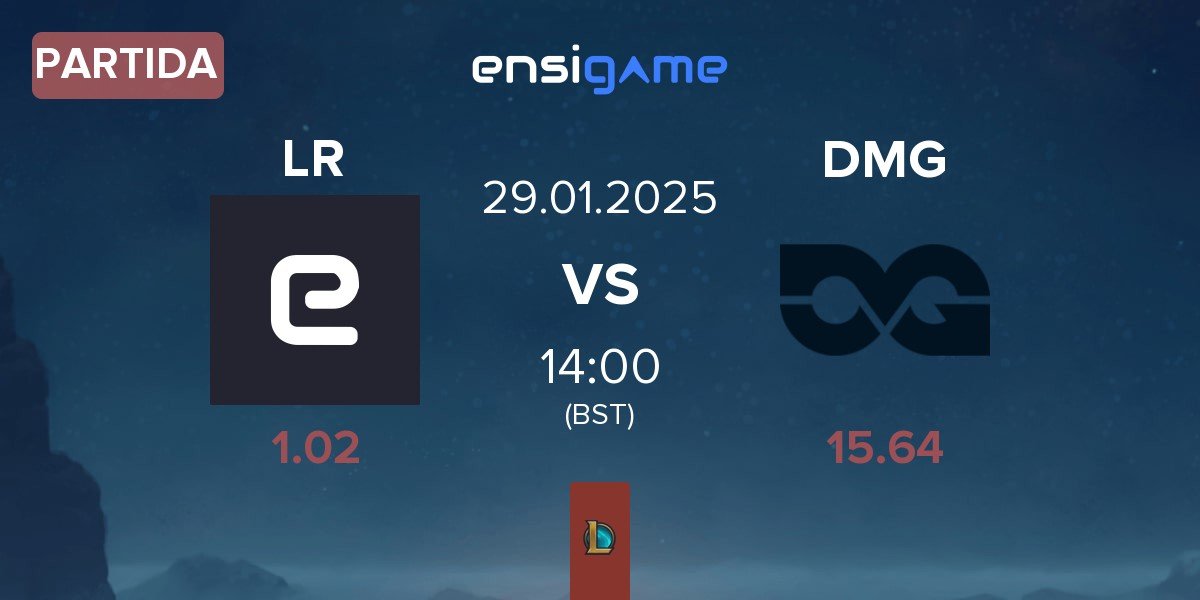 Partida Los Ratones LR vs DMG Esports DMG | 29.01