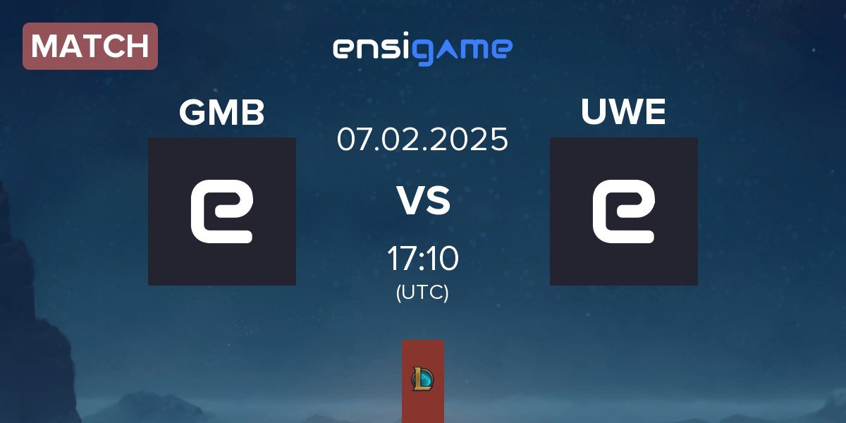 Match GAMBLERS ESPORTS GMB vs Underworld Esports UWE | 07.02