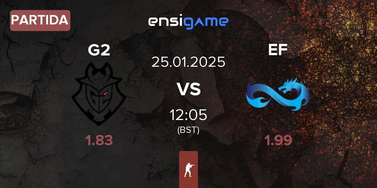 Partida G2 Esports G2 vs Eternal Fire EF | 25.01