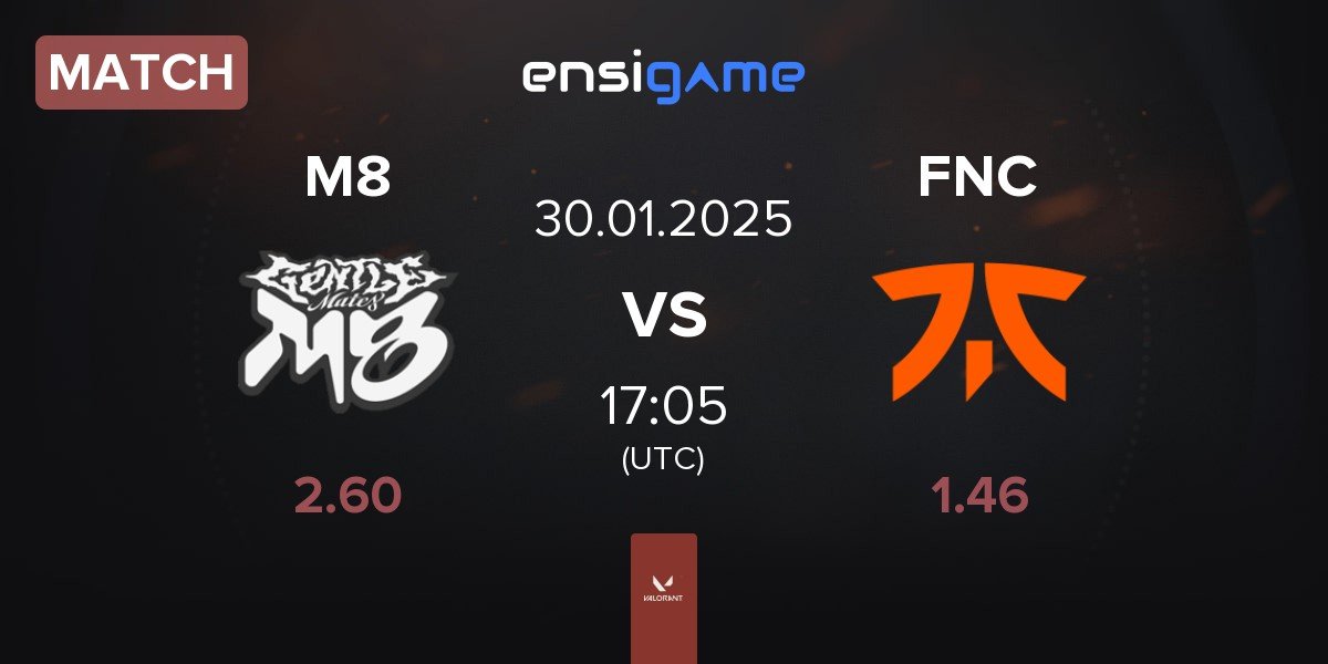 Match Gentle Mates M8 vs Fnatic FNC | 30.01