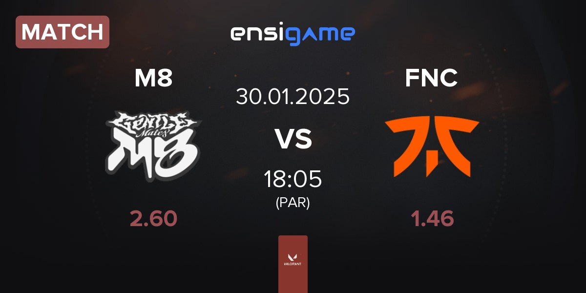 Match Gentle Mates M8 vs Fnatic FNC | 30.01