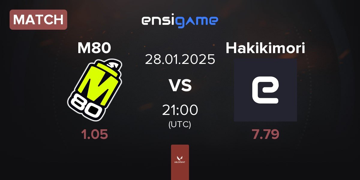 Match M80 vs Hakikimori | 28.01