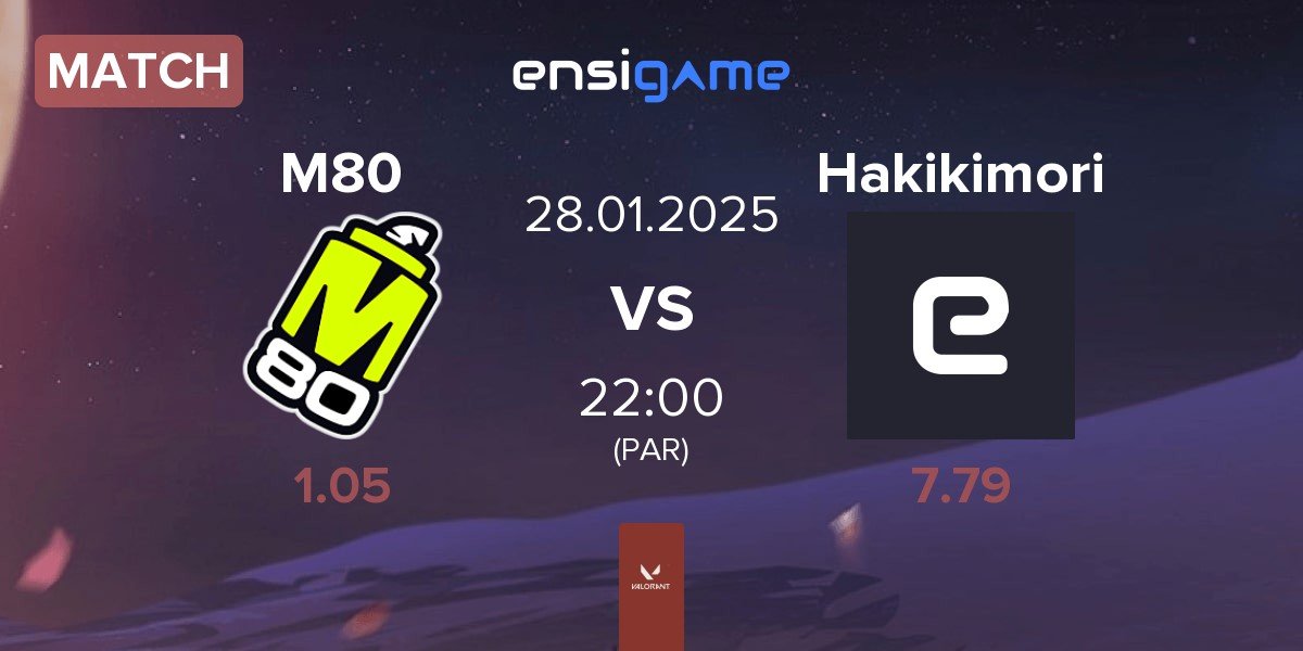 Match M80 vs Hakikimori | 28.01