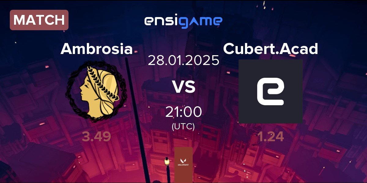 Match Ambrosia vs Cubert Academy Cubert.Acad | 28.01