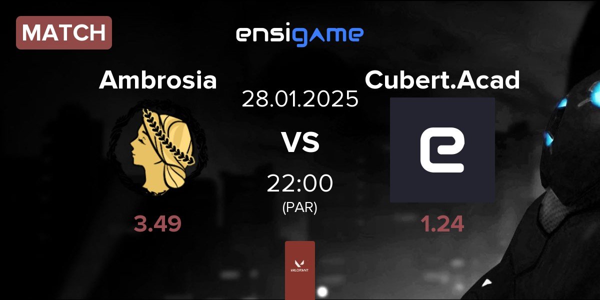 Match Ambrosia vs Cubert Academy Cubert.Acad | 28.01