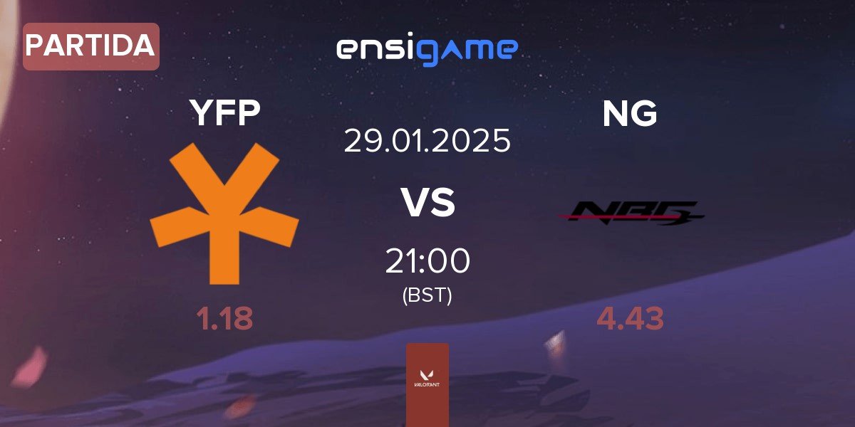 Partida YFP Gaming YFP vs Nightblood Gaming NG | 28.01