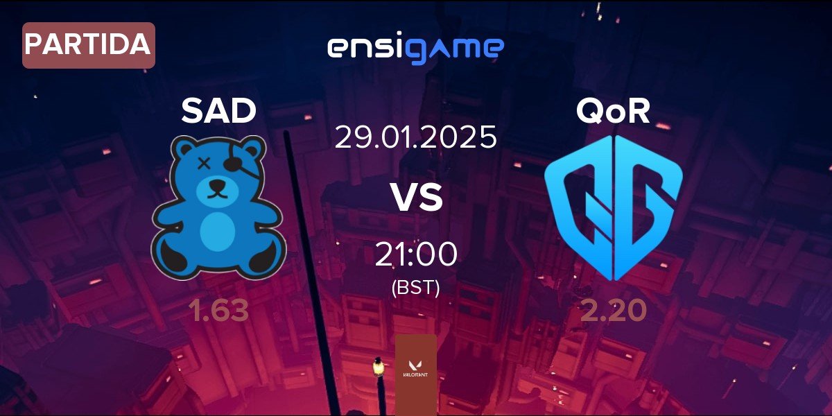 Partida SaD Esports SAD vs QoR | 28.01