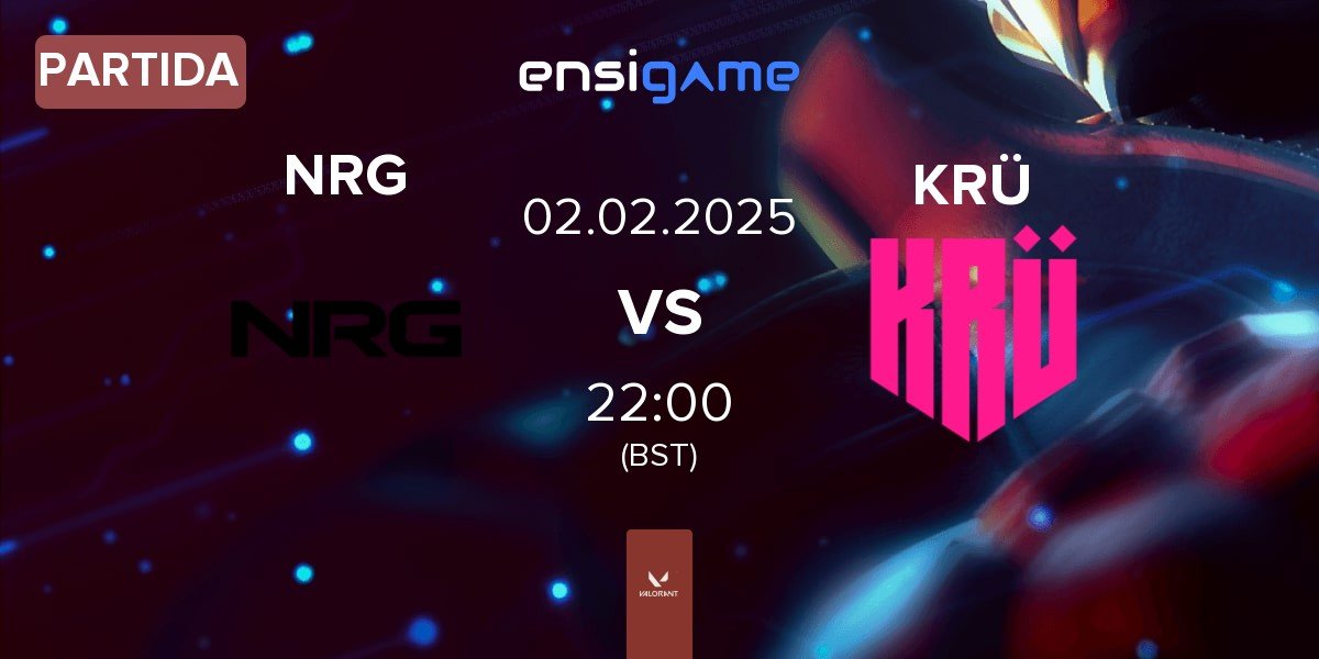 Partida NRG vs KRÜ Esports KRÜ | 02.02