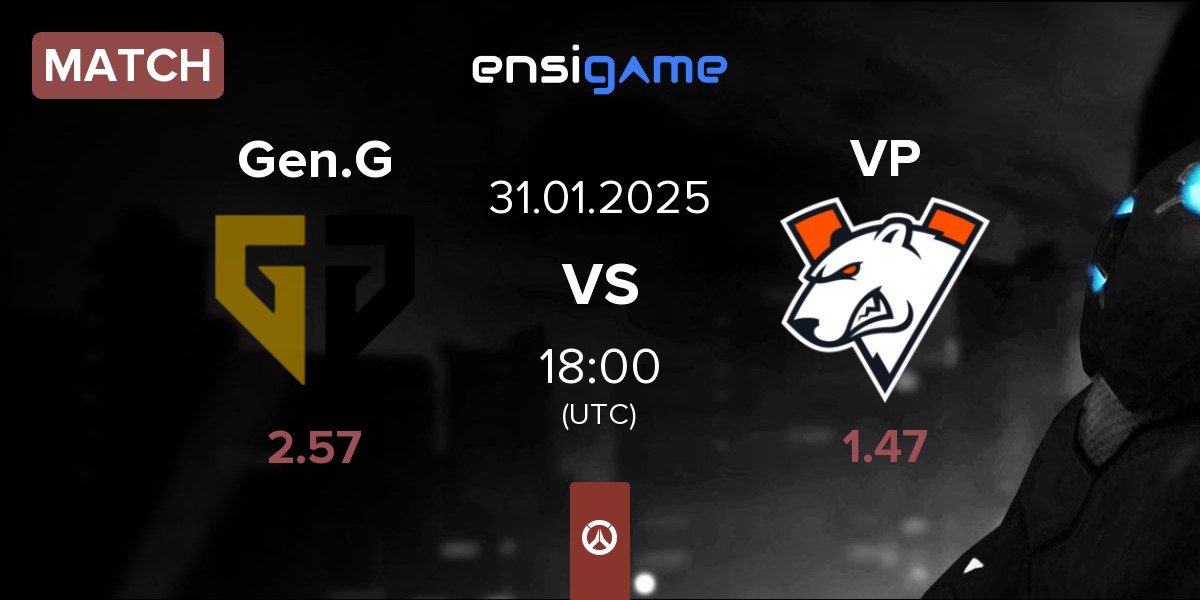 Match Gen.G vs Virtus.pro VP | 31.01