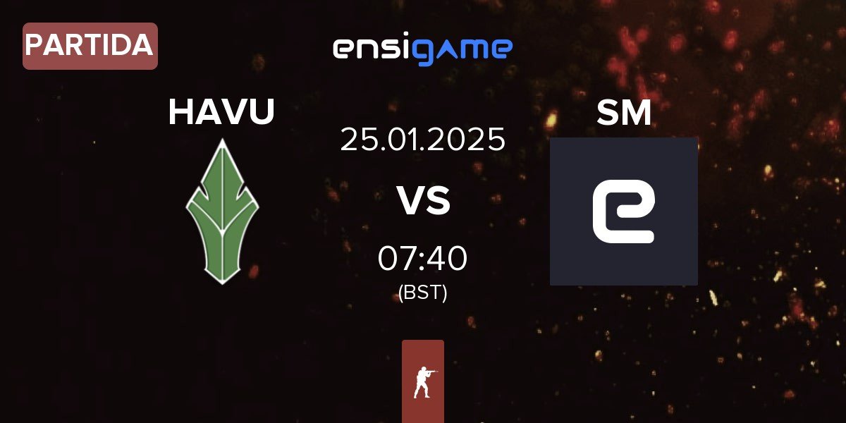 Partida HAVU Gaming HAVU vs SAUCEMEN SM | 25.01