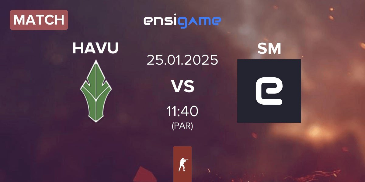 Match HAVU Gaming HAVU vs SAUCEMEN SM | 25.01