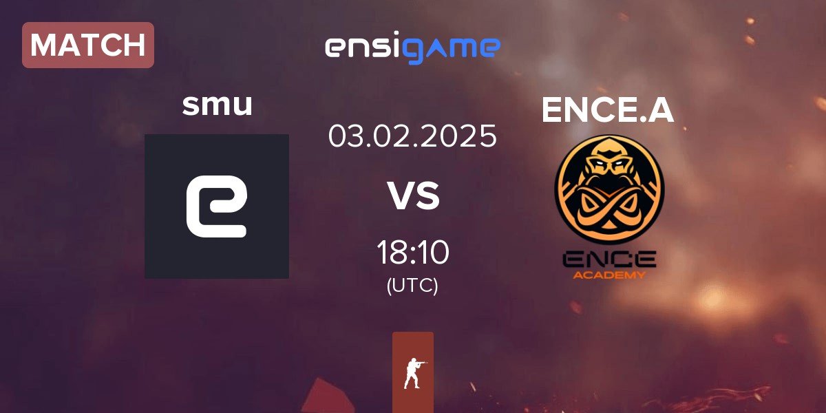 Match smuuttikusilkki smu vs ENCE Academy ENCE.A | 03.02