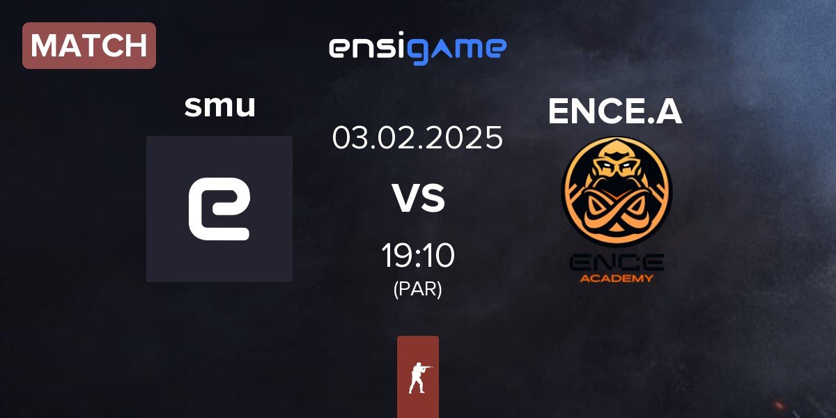 Match smuuttikusilkki smu vs ENCE Academy ENCE.A | 03.02