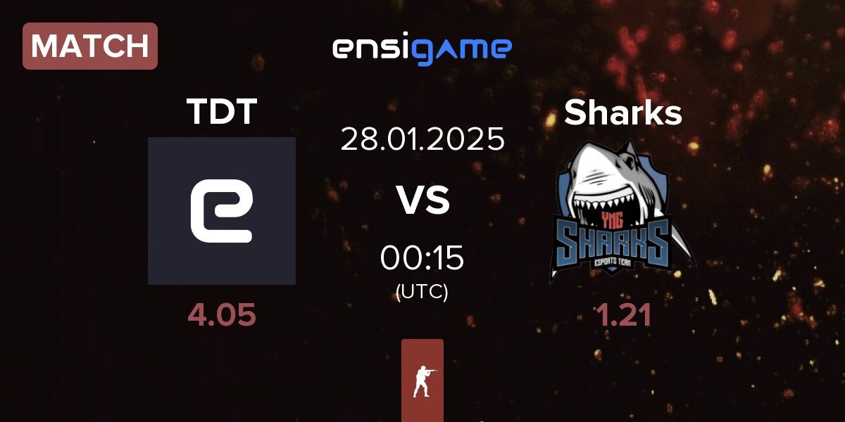 Match Tropa do Taco TDT vs Sharks Esports Sharks | 28.01